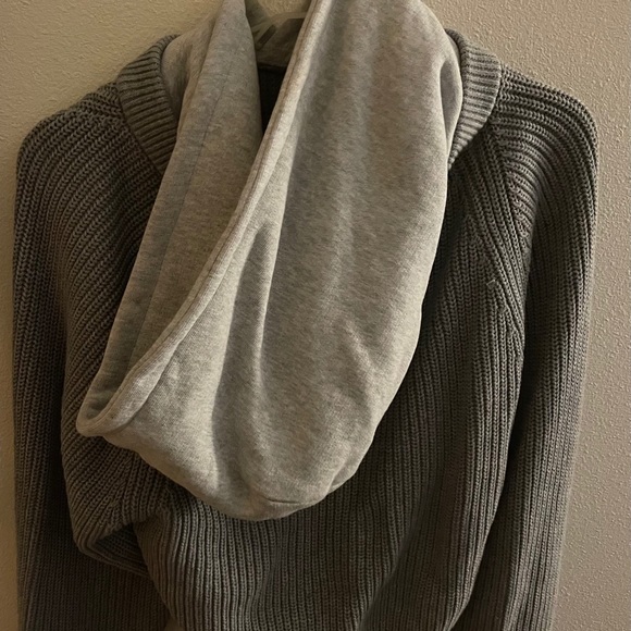 Alexander Wang crop knit hoodie - Picture 2 of 6